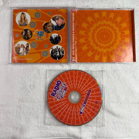 Radio Disney Jams 8 (2006, Walt Disney Records) 2-Disc CD + DVD Set - Picture 10 of 10